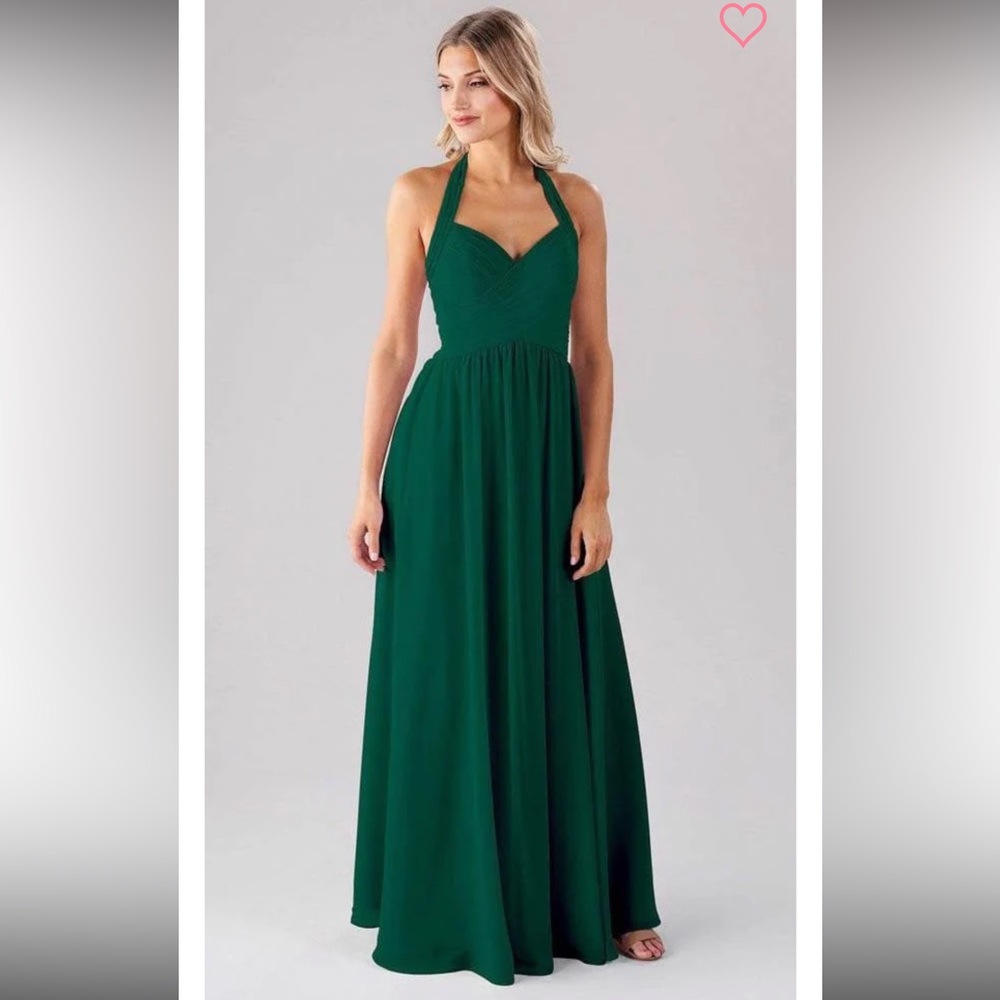 Kennedy Blue Ginger Bridesmaid Dress in Emerald Green - NWT sz 2